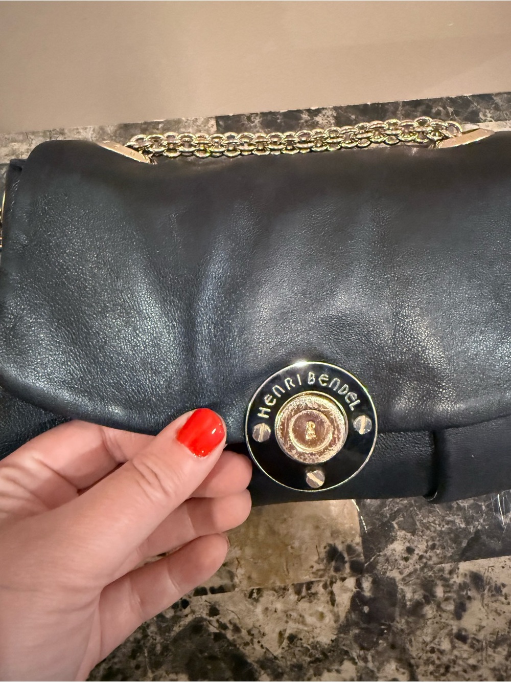 Henri Bendel Milliner Convertible Chain Crossbody Bag - Picture 11 of 16
